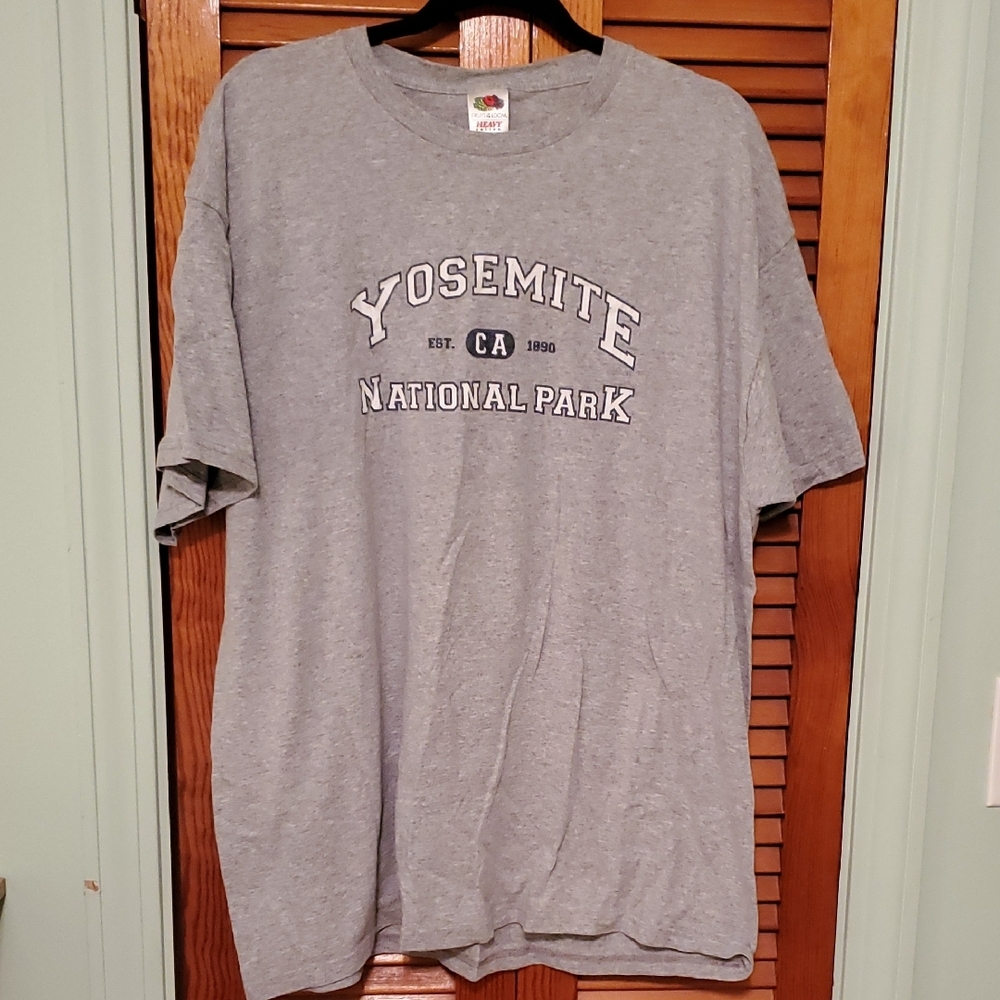 Gray Yosemite National Park T-Shirt